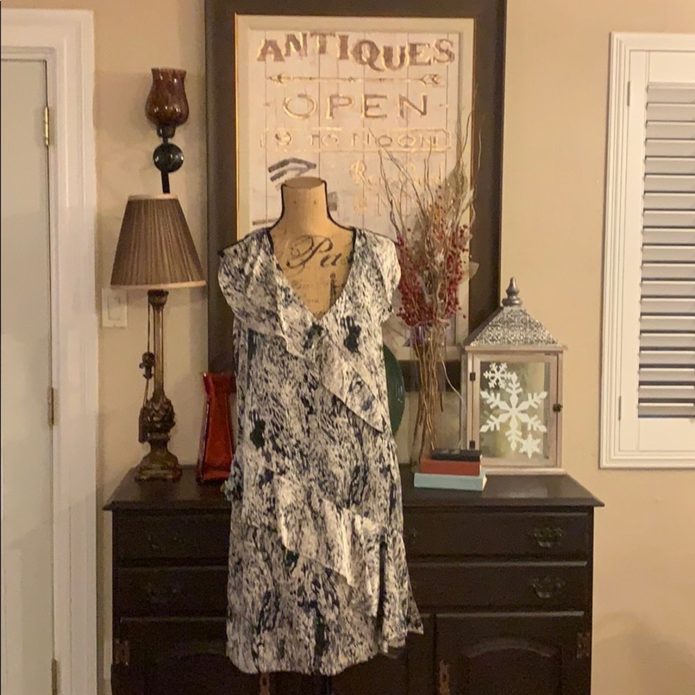 Vince Camuto Watercolor Dress